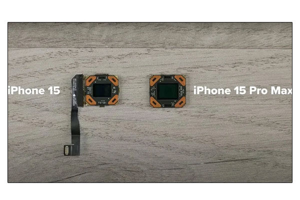 Difference between Cameras of iPhone 15 vs 15 Pro Max