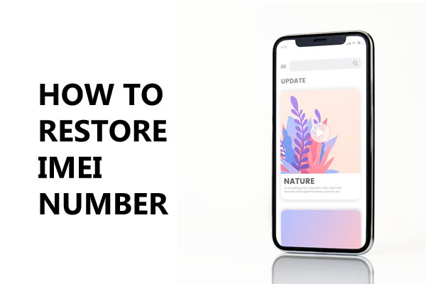 How to Restore IMEI Number on Android?