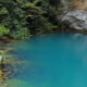 Blue lake in Abkhazia