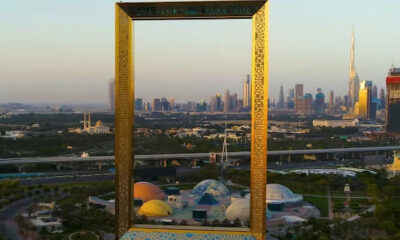 Golden Frame in Dubai