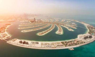 Palm Jumeirah Island in Dubai