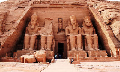 Temple of Abu Simbel in Egypt